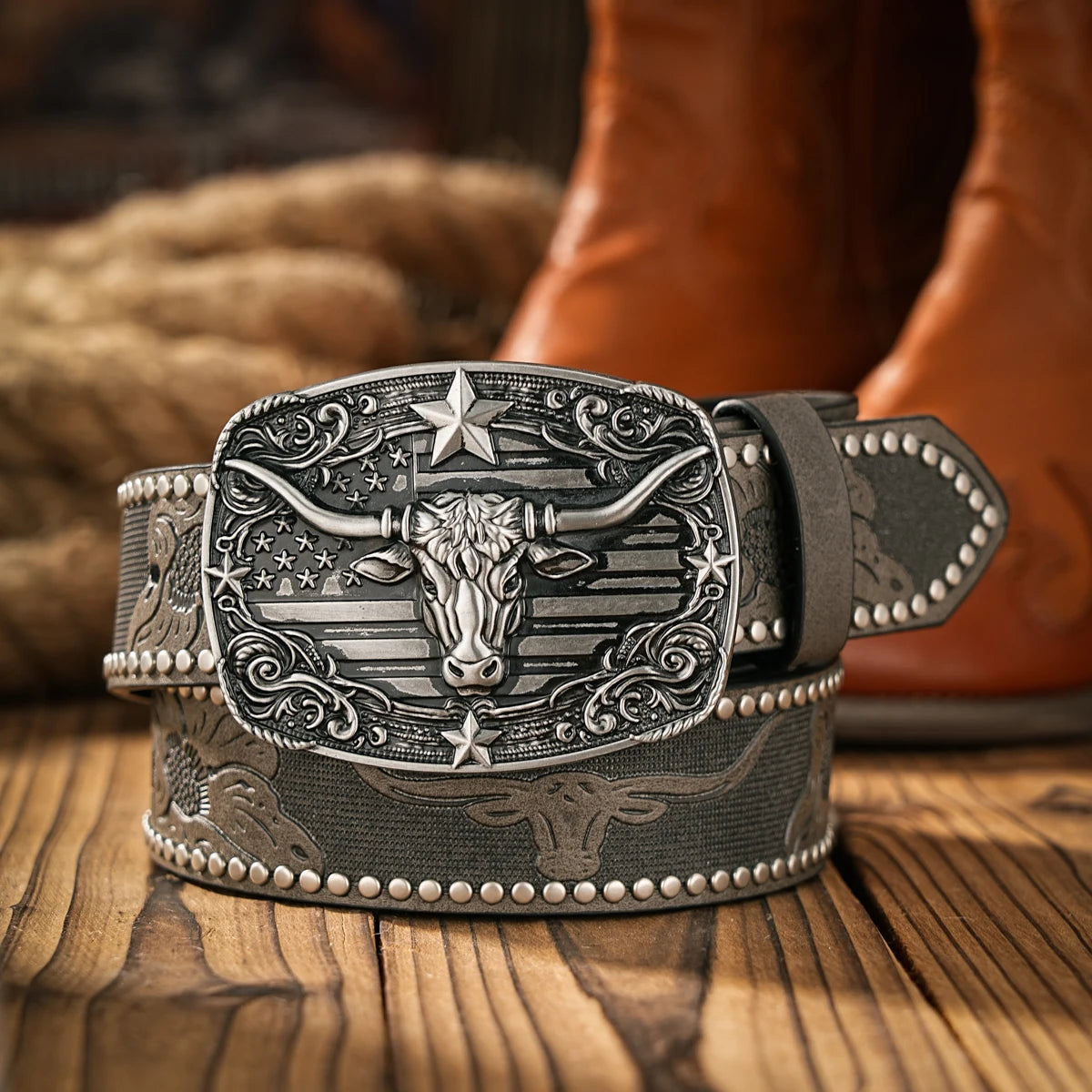 Vintage meets fashion! Alloy buckle PU belt, suitable for both men and women, to create a personalized Western style
