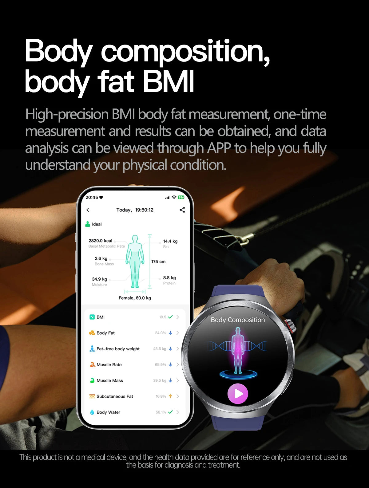 LIGE 2025 Men's ECG Smart Watch 1.73” AMOLED Screen Emotional Fatigue Monitoring NFC Access Control Fitness Tracker Watch