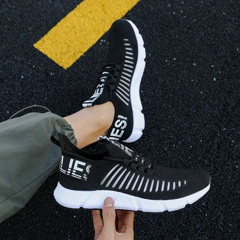 Men Casual Shoes Sneakers Breathable Athletic Lightweight Outdoor Running Sports Shoes for Men Walking Tennis Jogging Shoes