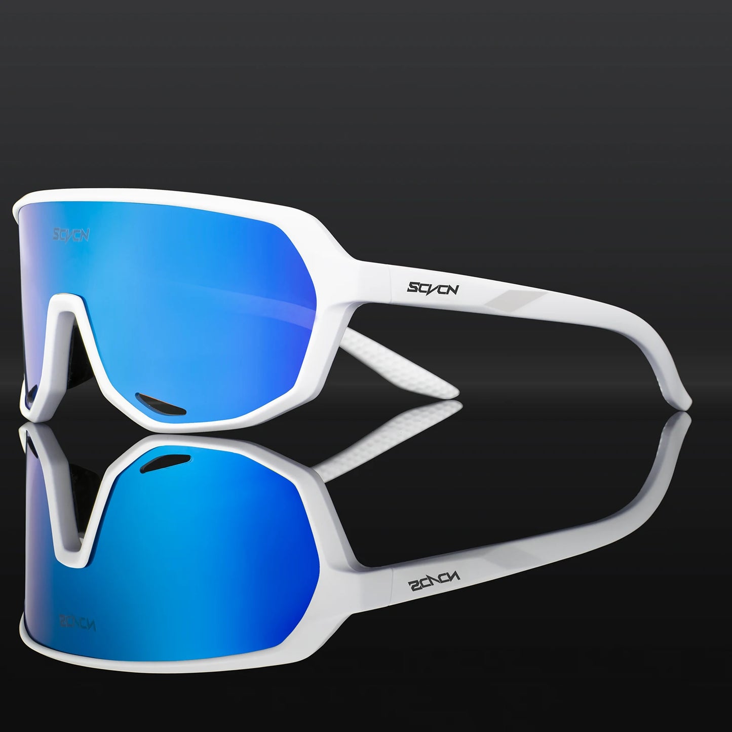 Scvcn Sunglasses Cycling Glasses Photochromic Sports for Men Sun Mountain Bike Road Bicycle Eyewear Goggles UV400 Polarized MTB