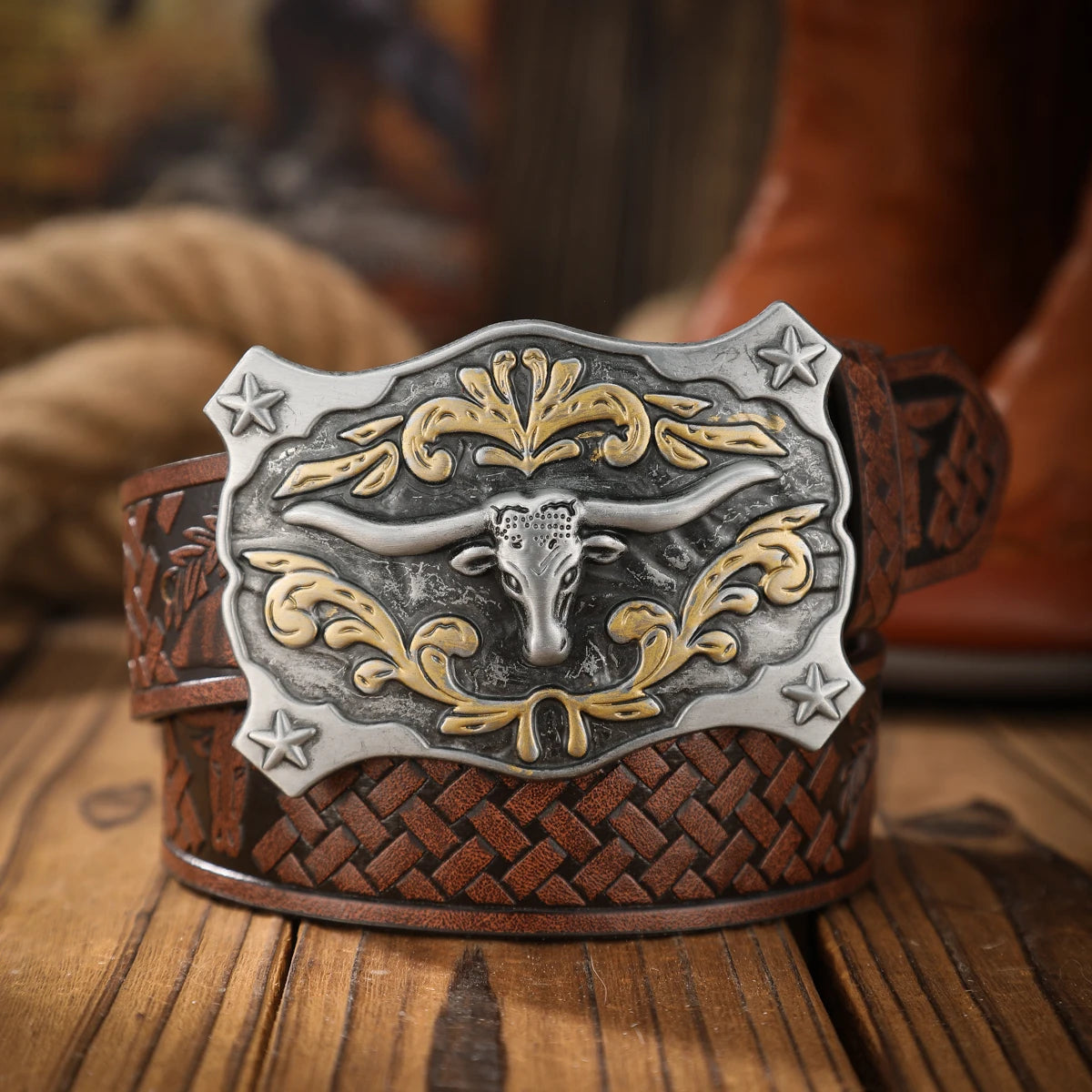 Vintage meets fashion! PU alloy buckle belt, suitable for both men and women, to create a personalized Western style