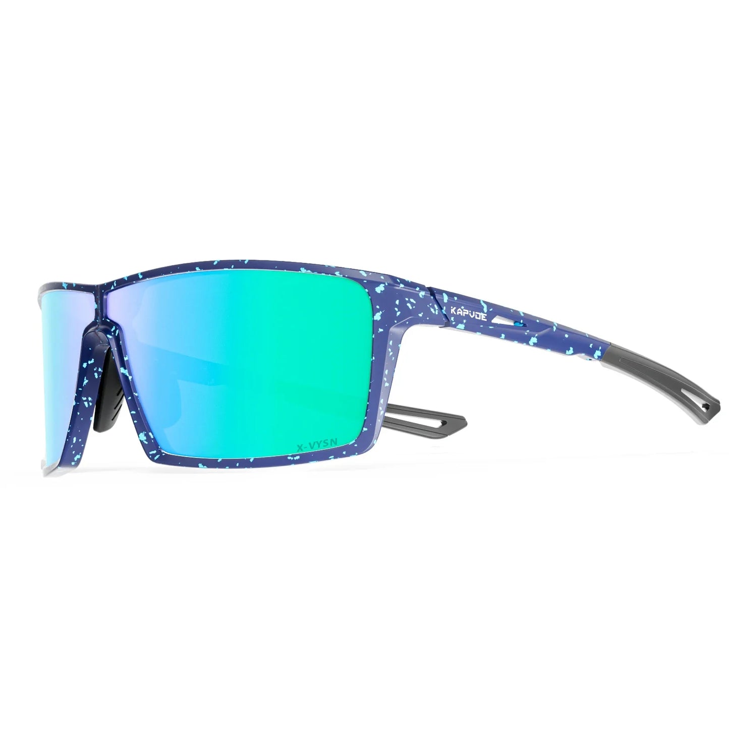Kapvoe Polarized Folding Sunglasses Colored Multi Portable  Cycling Glasses UV400 Light Weight Runing Hiking Baseball Glasses