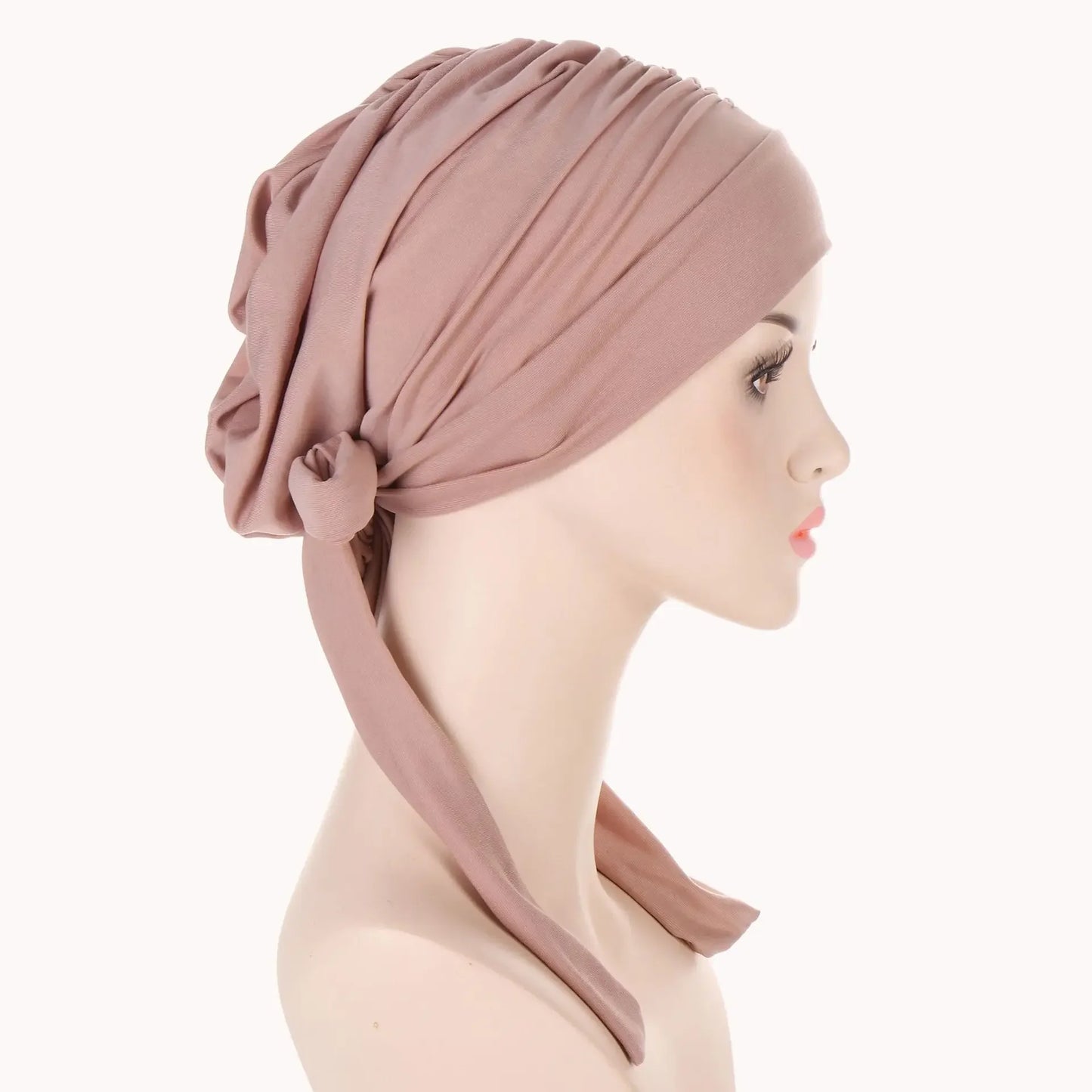 Soft Inner Muslim Women Hijab Cap Islamic Head Wear Hat Underscarf Cotton Hats Bonnet Turkish Scarves Arab Headdress India Caps