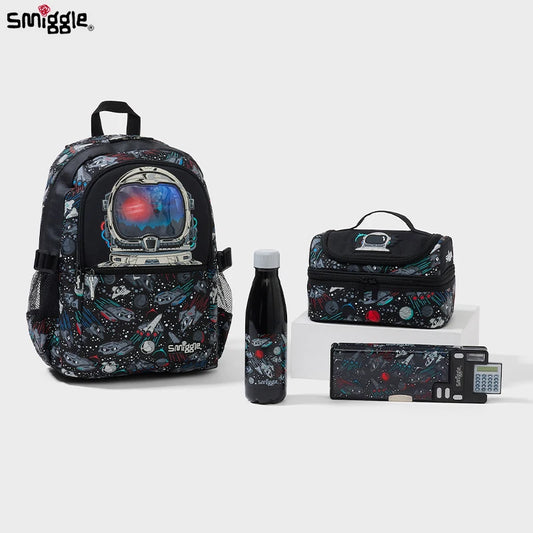 Australian Smiggle backpack cartoon space interstellar backpack, wallet, meal bag, pencil case single item purchase