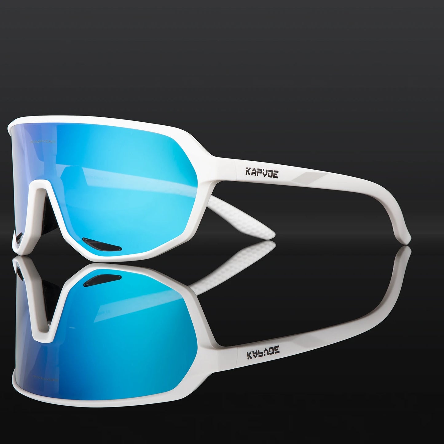 Kapvoe-Photochromic Cycling Sunglasses for Man Driving Bicycle Cycling Glasses Women Road Mountain Bike Outdoor Sport Goggles
