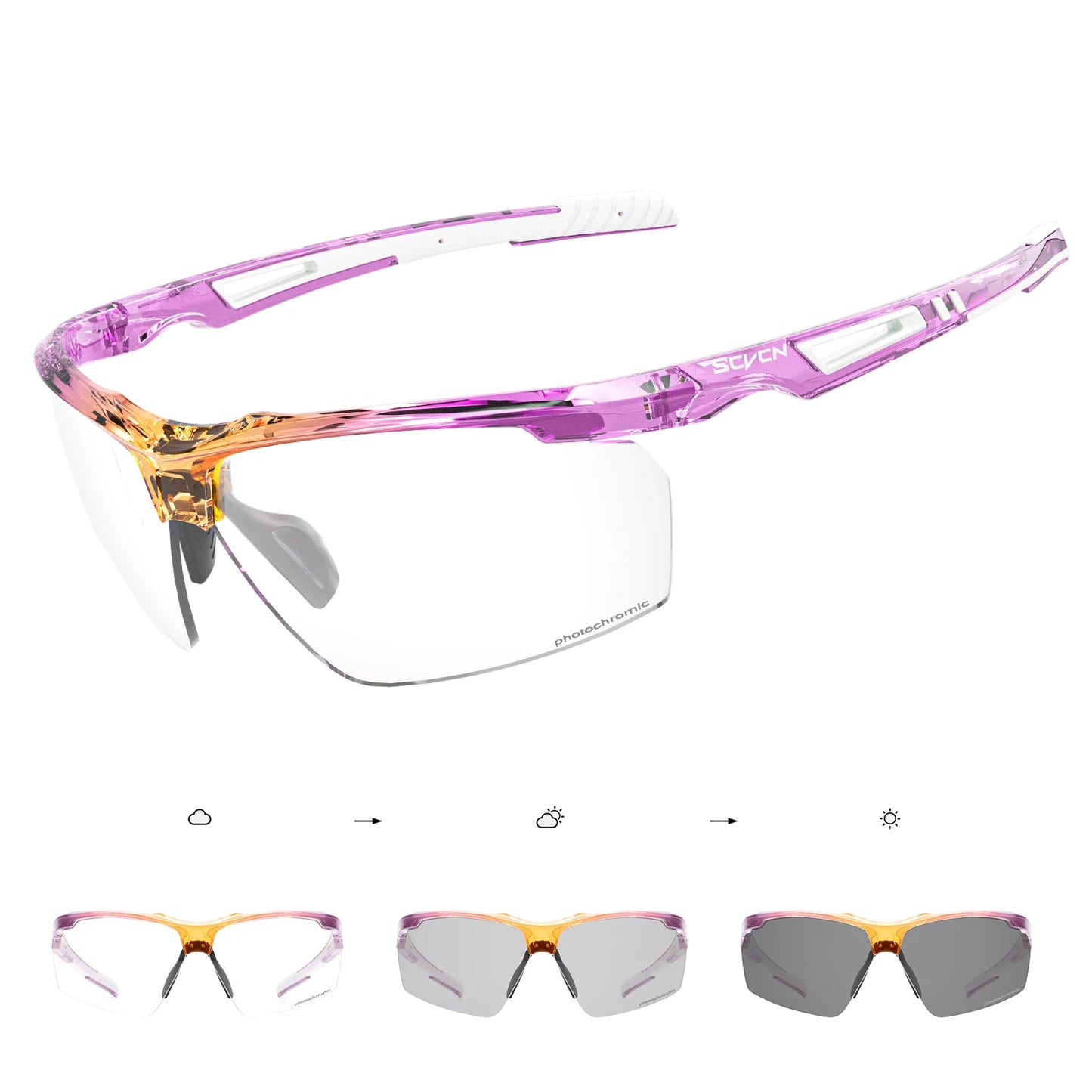 SCVCN Polarized Cycling Glasses Fishing Sunglasses UV400 Protection Bicycle Sports MTB Road Bike Eyewear Men Women Cycle Goggles