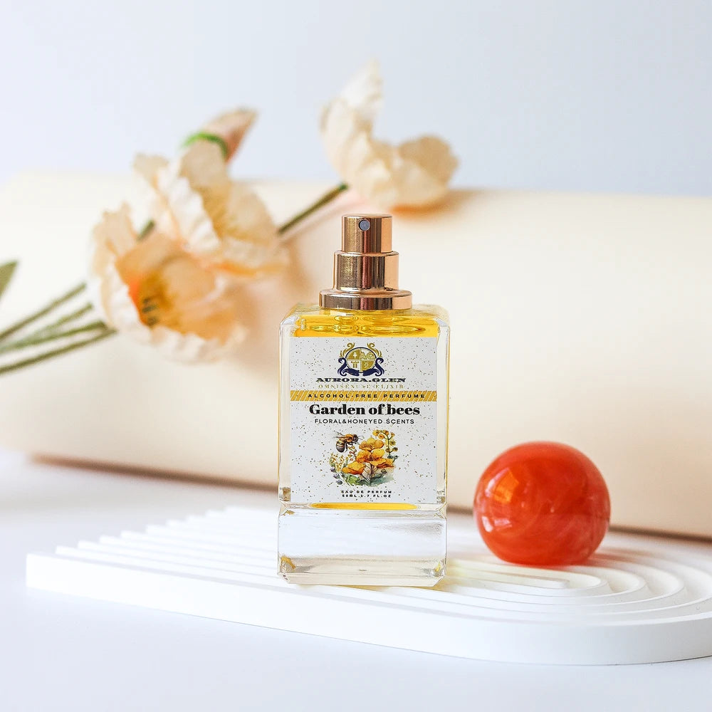 Perfume Golden Nectar Eau de Parfum Luxurious Floral Fragrance for Women with Vanilla Amber Musk Perfume Suede Orchid Sensual