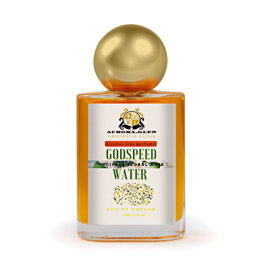 Care & Essence Alcohol-Free Perfume 50ml for Women & Men - Oriental Scent with Citrus/Vanilla/Amber, Natural Essential Oils