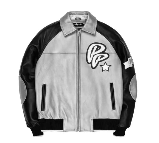 2025 Spring New Classic Soda Club Plush Jacket Europe Imported Lamb Skin Jacket Double Leather Embroidered Men's Leather Coat
