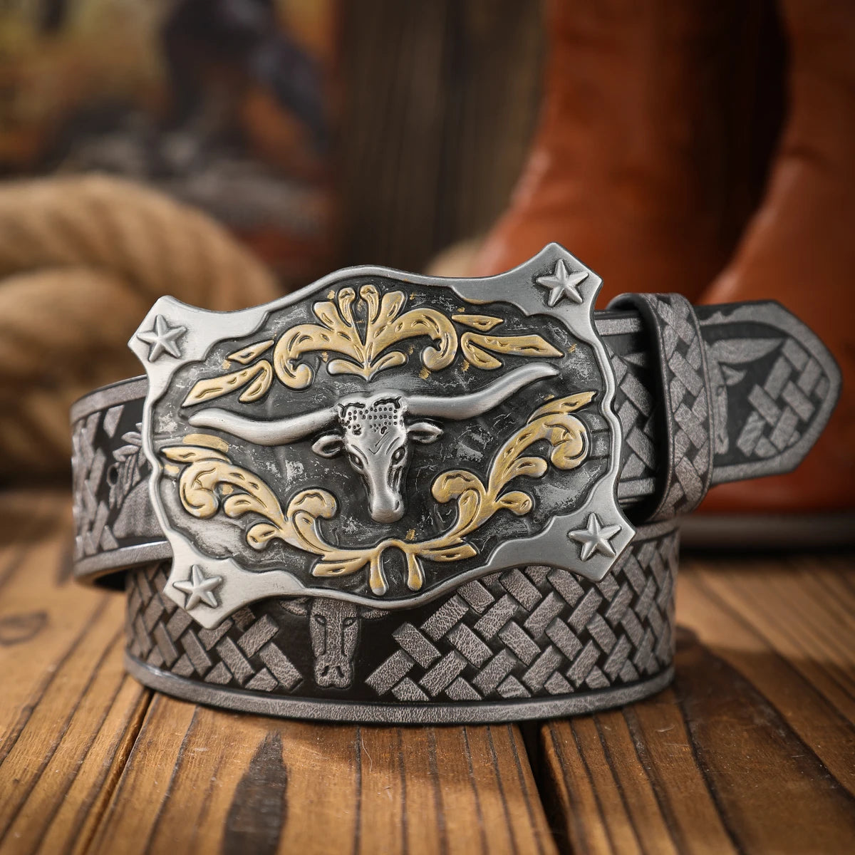 Vintage meets fashion! PU alloy buckle belt, suitable for both men and women, to create a personalized Western style