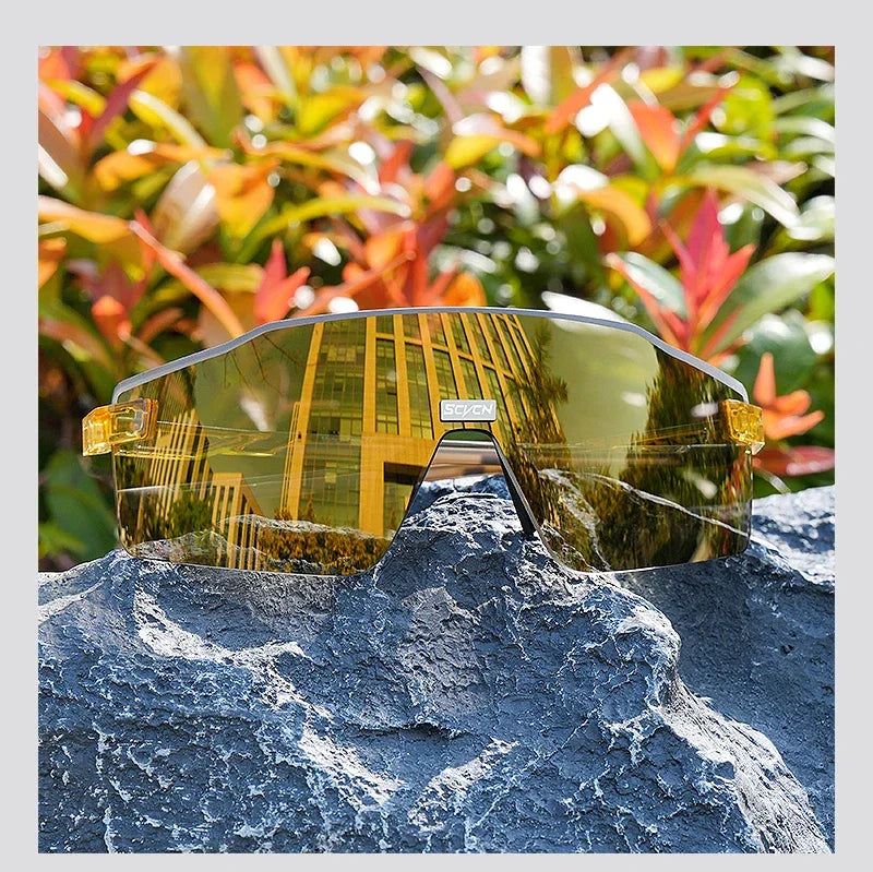 SCVCN New Outdoor Cycling Sunglasses MTB Glasses Bike Cycling UV400 Eyewear Men Women Bicycle Mountain Sports Running Eyewear