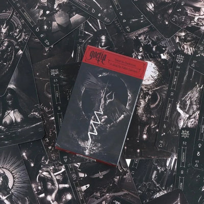 10.3*6cm Tarot Goetia Tarot In Darkness Tarot Card Game Party Table Board Game for Adult Tarot Deck Card Deck