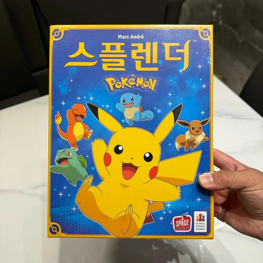 Pokémon Edition Board Game Korean Version Card Game Introductory Strategy Pokémon Party Game Family Holiday Game Birthday Gifts