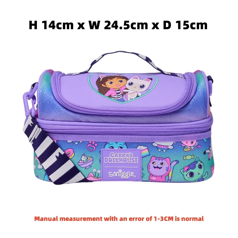 Genuine Australia Smiggle Backpack Gabby'S Dollhouse School Bag Cartoon Series Anime Backpack Student Gift Separate Purchases