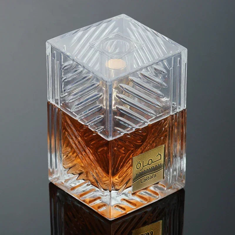 عطر خمرة الأصلي 100 مل أو دي بارفان، عطور رجالية فاخرة طويلة الأمد، مجموعة مميزة، عطر خشبي حار، بخاخ للجسم للجنسين