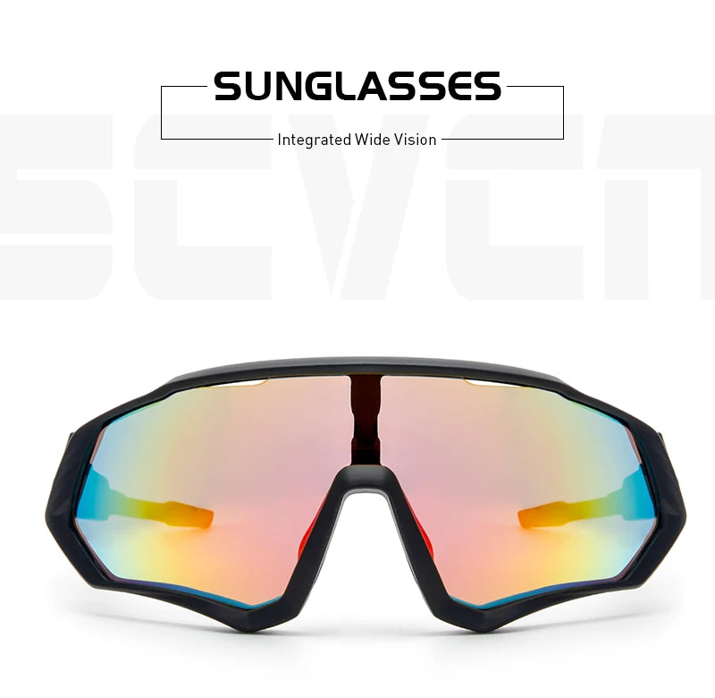 SCVCN Cycling Glasses Road Bike Eyewear Men Sports Eyewear Women Outdoor Goggles UV400 Bicycle Cycling Photochromic Sunglasses