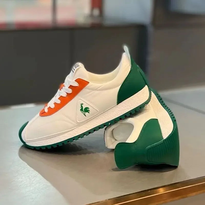 Official-website 2025 Men's Casual Sneakers Summer Comfortable Breathable Lace-up Running Shoes Men's Outdoor Soft-soled Shoes