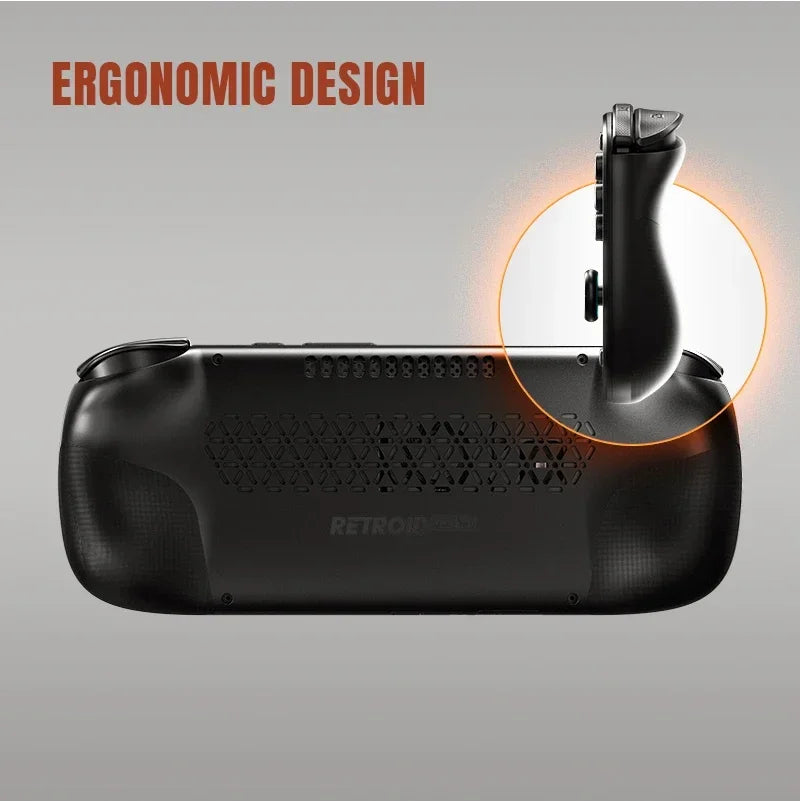 Retroid Pocket 5 Retro Handheld: SD865, 512G, Android 13 | 5.5" OLED, PSP Games, Portable Game Console Best Gift For Kids