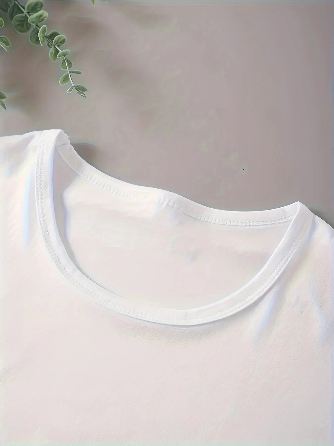 Geometric Round Sleeve Summer Vacation Regular Sportswear Women's Stretch Polyester Casual Creative Monogram
