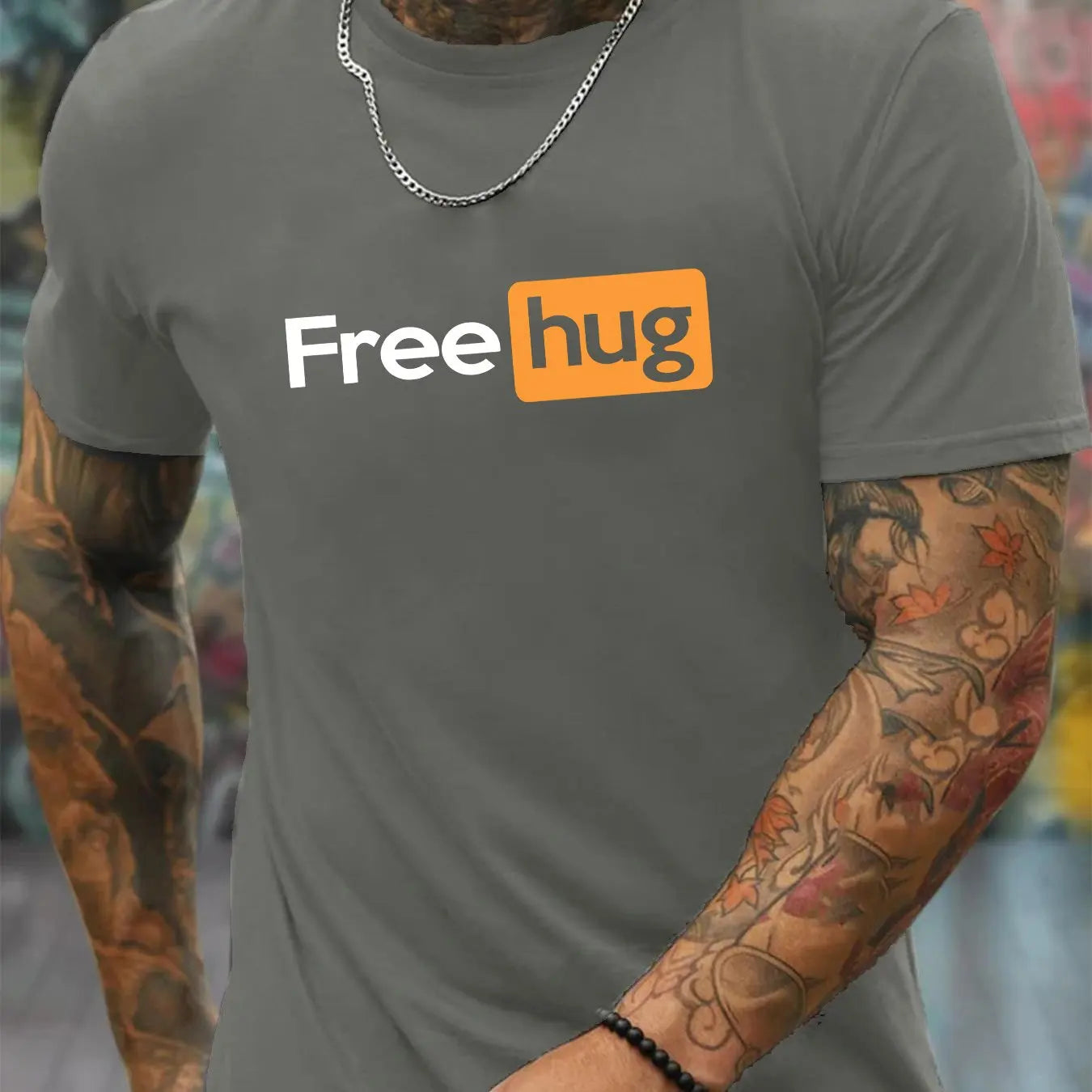 Men’s Summer 100% Cotton Loose Casual T-Shirt