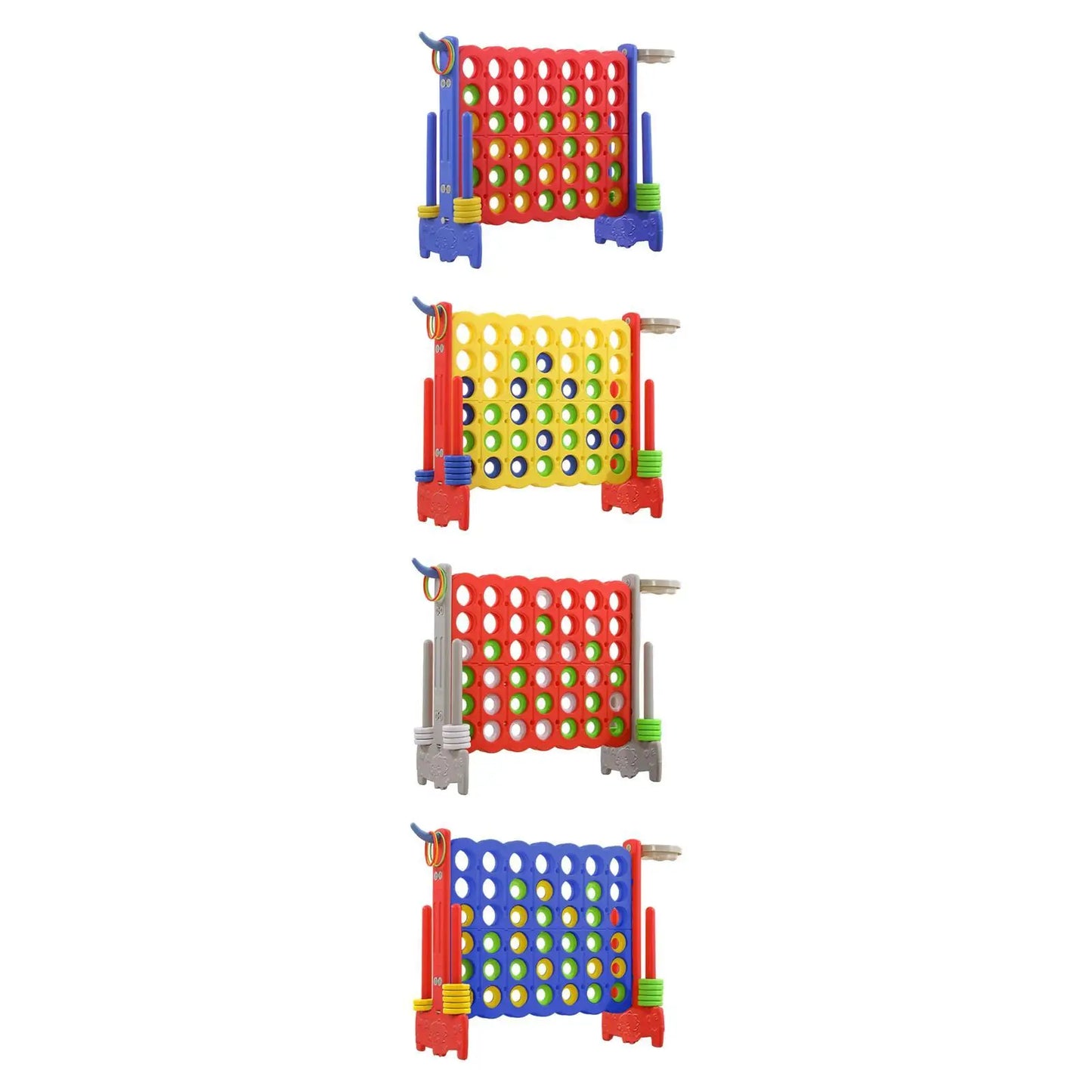 4 in A Row Board Game Travel Classic Strategy Game for Picnic Children Party