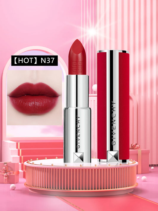 Givenchy Le Rouge Deep Velvet Powdery Matte High Pigmentation Lipstick #N37 -0.12 oz./3.4g