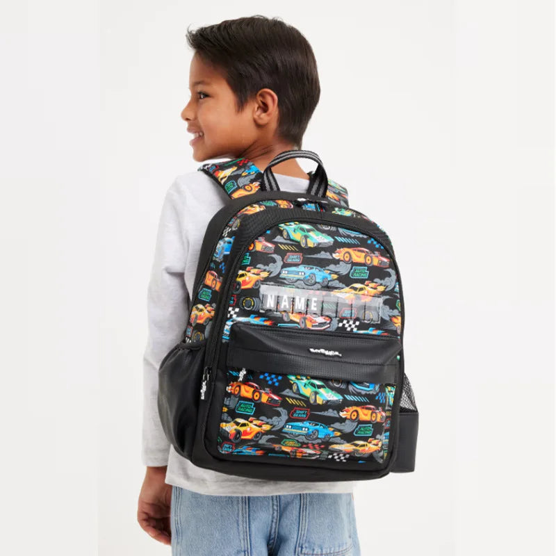 Genuine Australia Smiggle Backpack School Bag Race Car Cartoon Series Anime Backpack Student Gift Separate Purchases