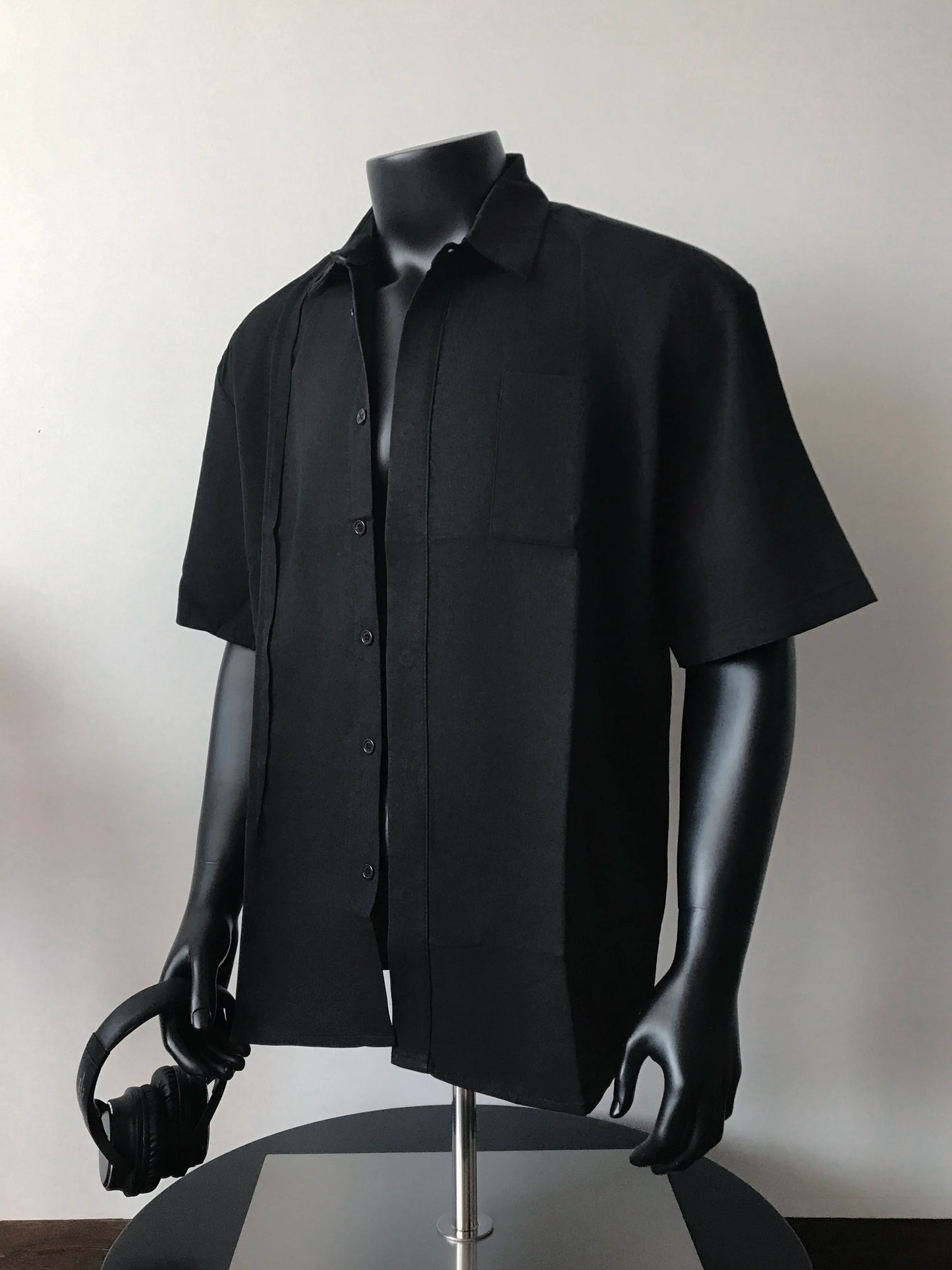 American casual full-print shirt men's Hawaii beach travel vacation short-sleeved shirt handsome casual Japanese style
