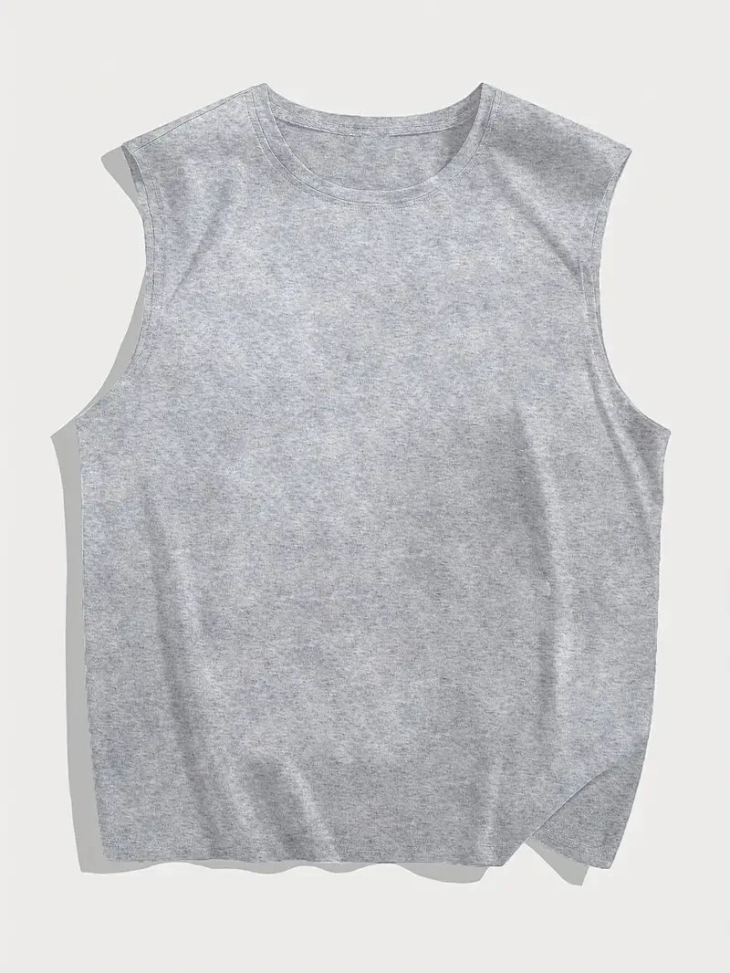 🧭 Men’s Summer Sleeveless Vest,
Mountain & Compass Print | N.S.E.W Arrows | Loose Fit | Comfortable & Breathable | Travel & Fitness