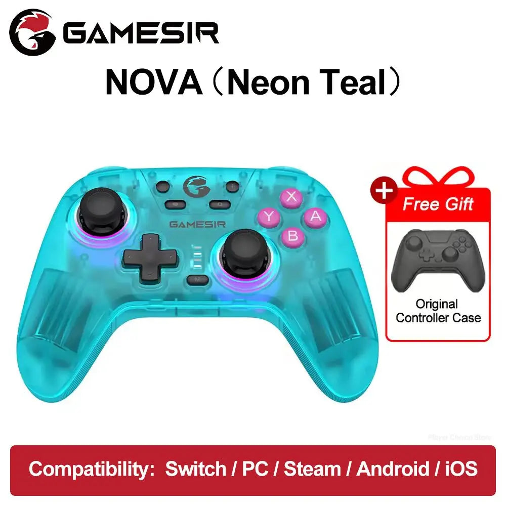 Gamesir Switch 2 Controller Nova PC Gamepads For Nintendo Switch 2/1 Steam Android  IOS Gamer Hall Effective Sticks HD Rumble