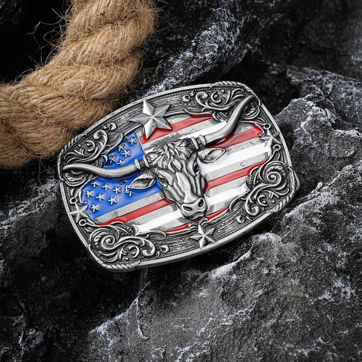 Western style plate buckle belt buckle the first belt buckle