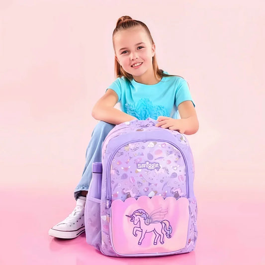 Genuine Australia Smiggle Backpack School Bag Cartoon Series Anime Backpack Student Gift Separate Purchases ﻿