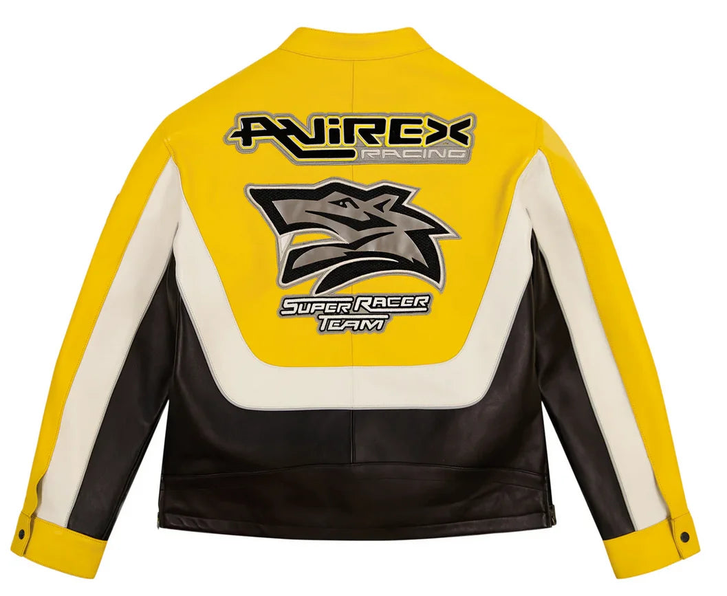 AVIREX fall new listing European lambskin jacket men's motorcycle ridingLeather jacket USA TOUR MOTORCYCLE JACKET coat tops