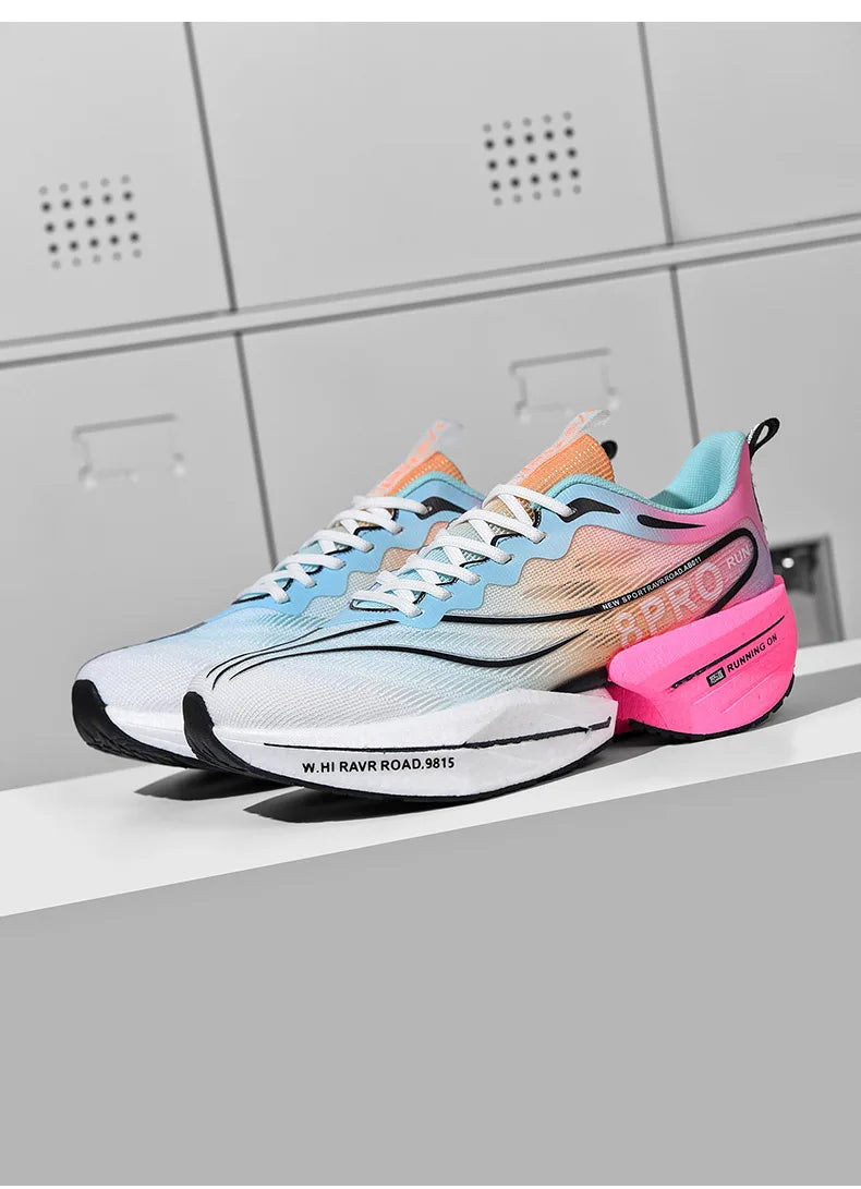 Men's Sports Shoes Racing Carbon Plate Marathon Sneakers Light Comfortable Athletic Running Shoes Tennis Cross Training Shoes