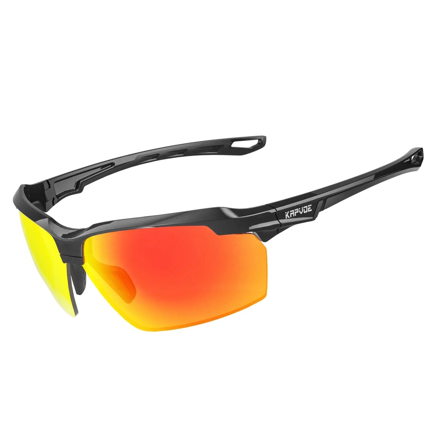 KAPVOE Polarized Cycling Glasses Sunglasses Sports Glasses MTB Glasses Cycling Glasses Men Road Bike for Women Cycle Goggles