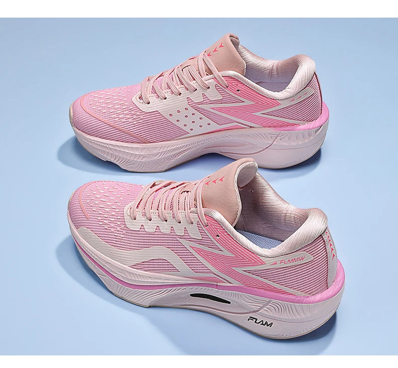 Carbon Plate Marathon Men Sports Running Shoes Air Cushion Lightweight Women Athletic Gym Sneakers Hiking Jogging Footwear