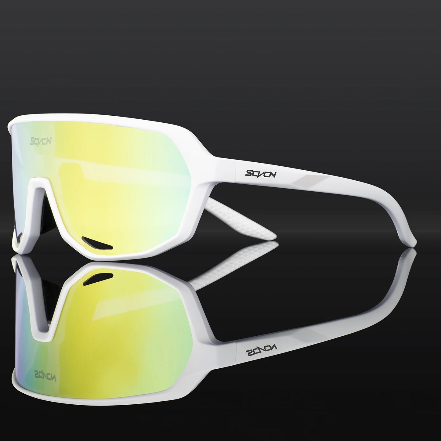 Scvcn Sunglasses Cycling Glasses Photochromic Sports for Men Sun Mountain Bike Road Bicycle Eyewear Goggles UV400 Polarized MTB