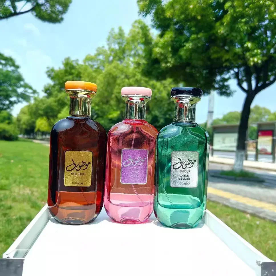 عطر رجالي عربي أصلي عالي الجودة من دبي موسوف، 100 مل، عطر كولونيا يدوم طويلاً للرجال والنساء، عطر خفيف