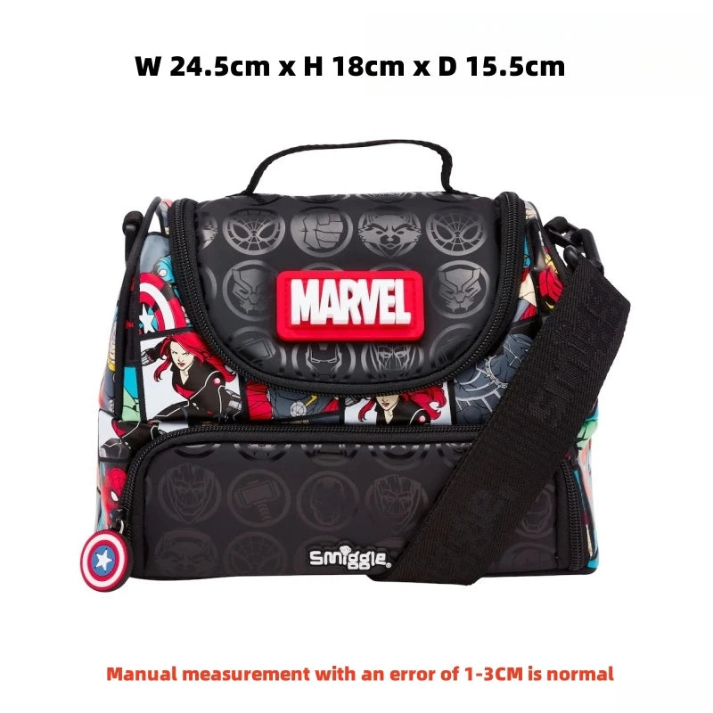 Genuine Australia Smiggle Marvel Backpack Cartoon Series Spider-Man School Bag Anime Backpack Student Gift Separate Purchases