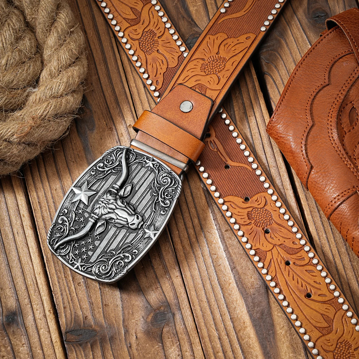 Vintage meets fashion! Alloy buckle PU belt, suitable for both men and women, to create a personalized Western style