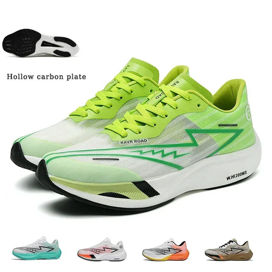 Running Shoes Men High Quality Full Palm Carbon Plate Cushion Professional Training Shoes Lightweight Wear-Resistant Sneakers