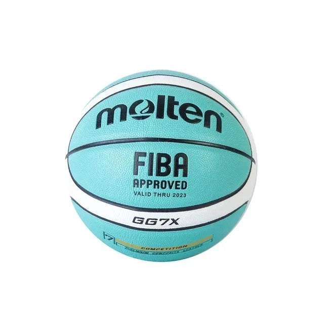 Molten Basketball PU Official Certification Competition Basketball Standard Ball Men's and Women's Training Ball SIZE 7 6 5