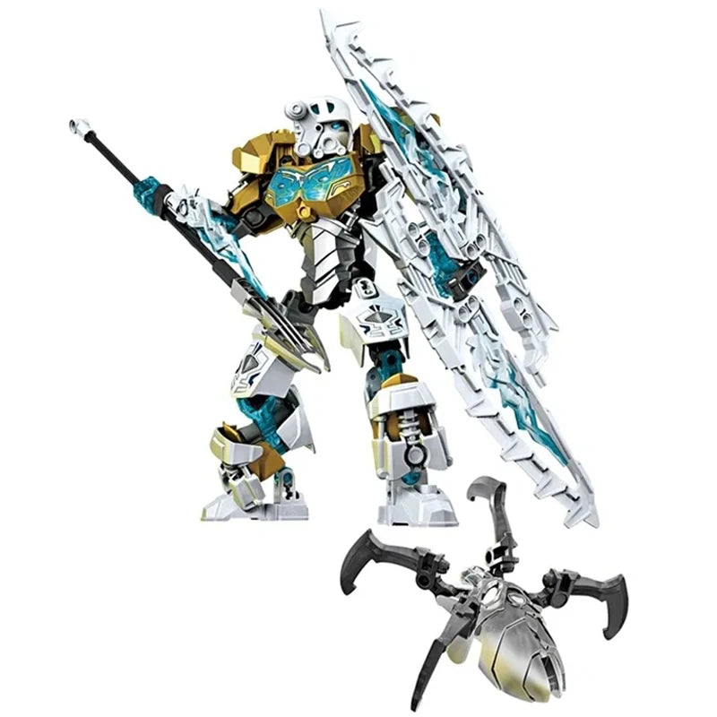 Bionicle Warriors Skull Action Figures Collection Building Blocks Umarak Uxar Mask Master Storm Beast Anime Bricks Toy Kid Gifts