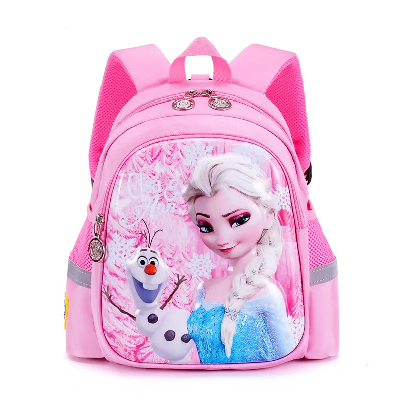 Kindergarten Schoolbag Cartoon Elsa Shoulder Bag Girl Boy Handbag Baby Children Backpack Kid Frozen Schoolbag Backpack