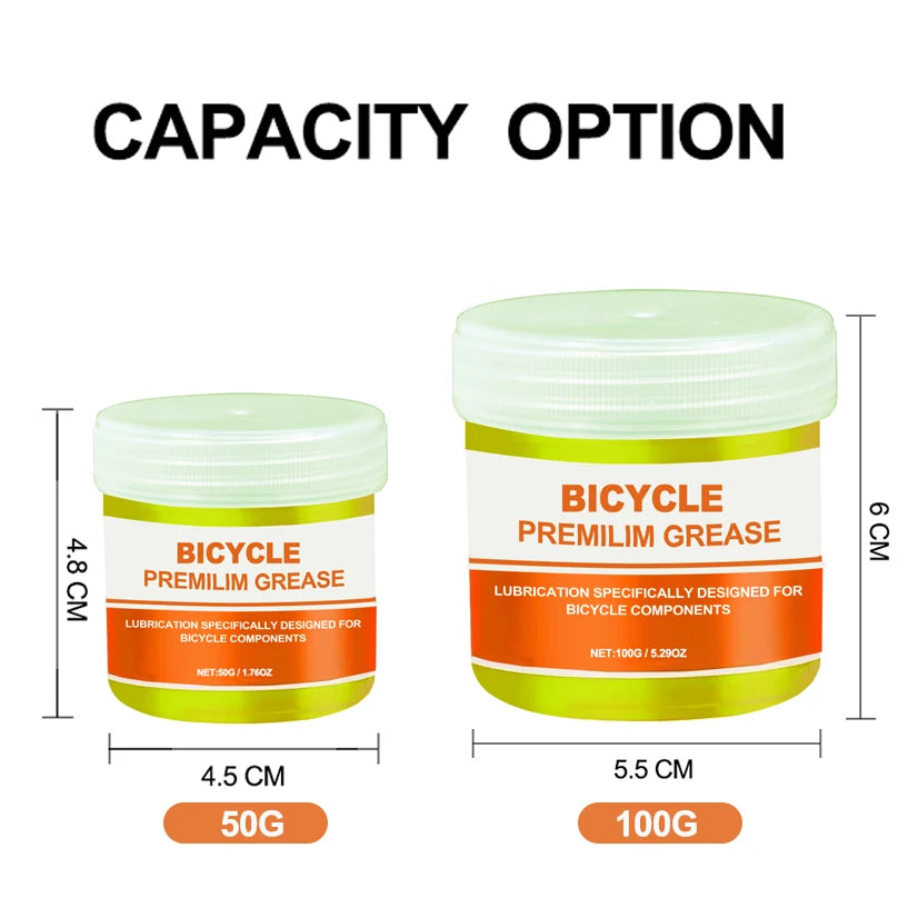 Bicycle High Quality Lubricating Oil For Shimano Green Effect Bearing Grease Hub Lubricants Lipid Elements 50g