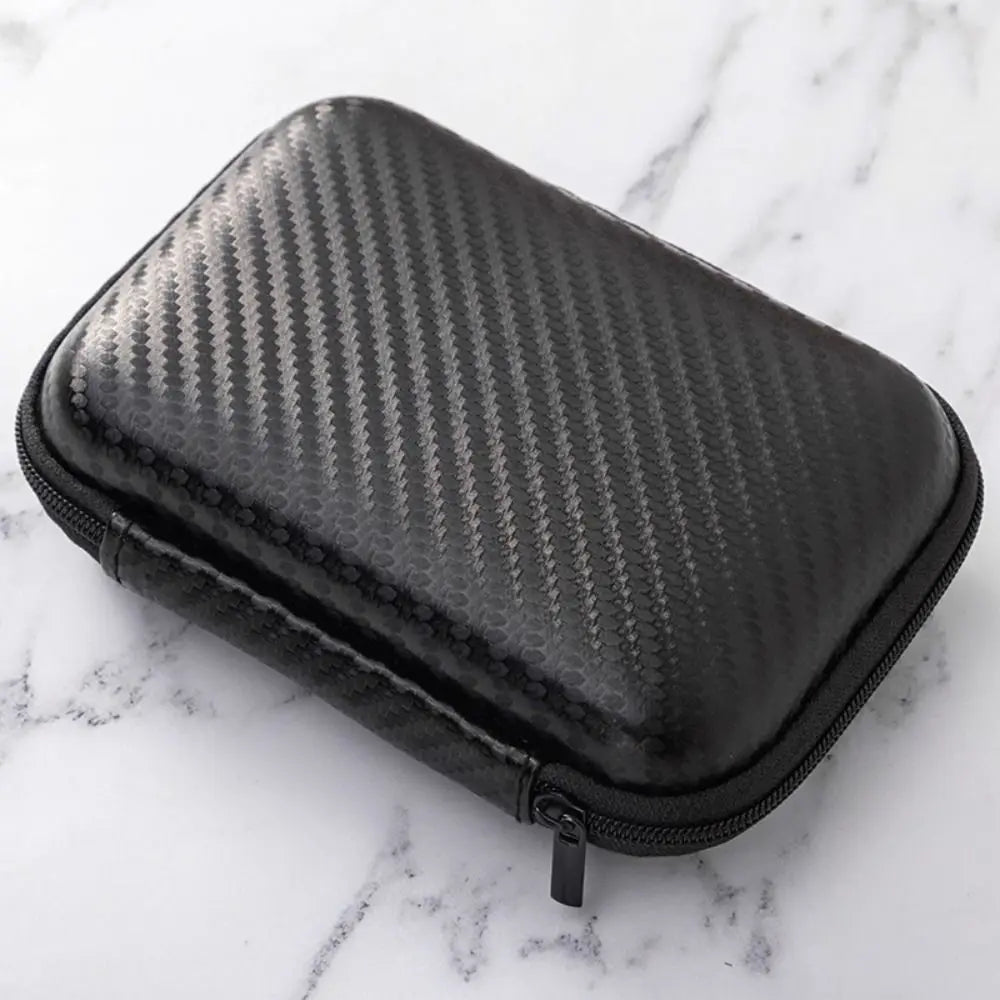 High Quality EVA Earphone Bag Shockproof Wear-resistant Data Cable Organizer Portable Universal Digital Accessories Storage Box