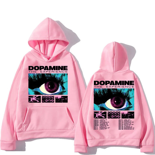 Rapper Lil Tecca New Hoodie Rapper Lil Tecca Dopamne The Experience Tour Pullover Women/Men Hip Hop Fashion Oversized Streetwear