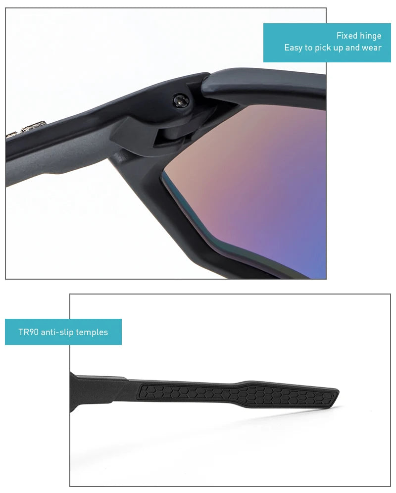 SCVCN Cycling Glasses Road Bike Eyewear Men Sports Eyewear Women Outdoor Goggles UV400 Bicycle Cycling Photochromic Sunglasses