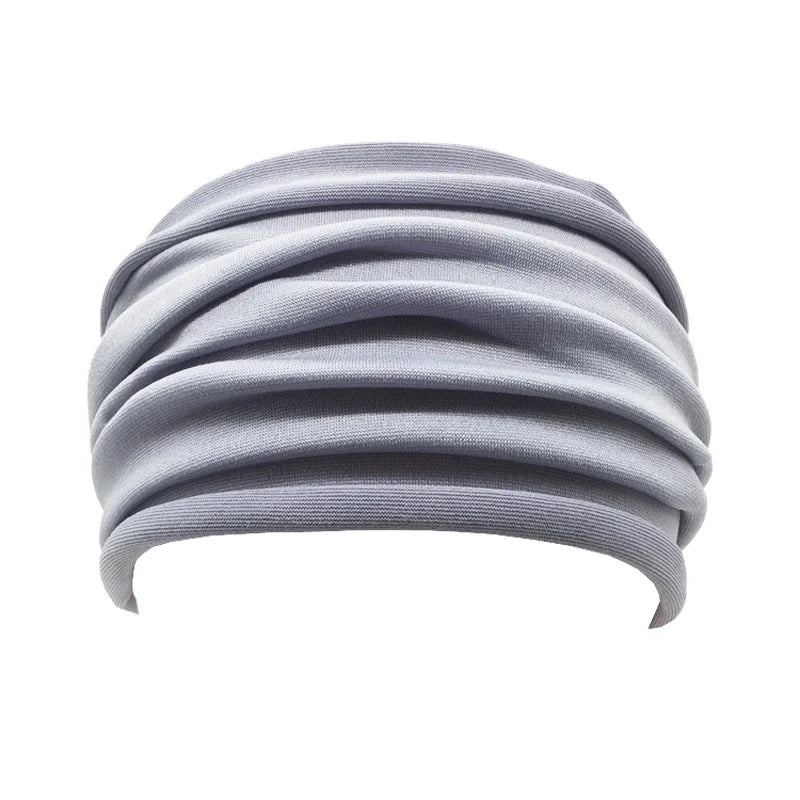 Casual Headwraps for Women Soft Wide Elastic Headband Running Yoga Turban Hair Accessories for Girls Fashion