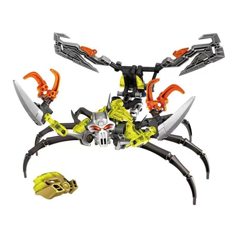 Bionicle Warriors Skull Action Figures Collection Building Blocks Umarak Uxar Mask Master Storm Beast Anime Bricks Toy Kid Gifts